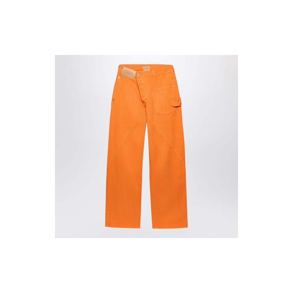 제이더블유앤더슨 JW앤더슨 Bright orange twisted denim jeans DT0127PG1933/XM_JWAND-433_31.._이미지