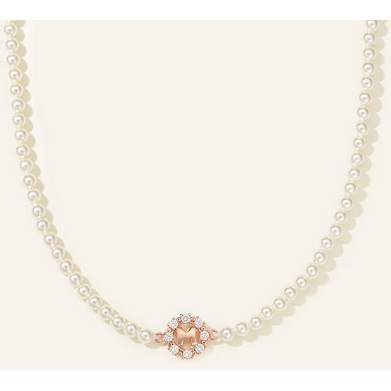 스털링 M베이직 실버 로즈 네크리스 A231SN9101RPH_이미지