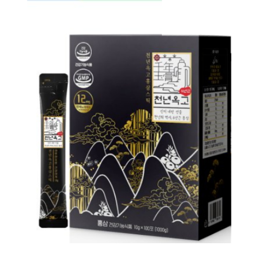 한삼인 6년근 진한홍삼스틱 10ml 100포