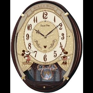 세이코 디즈니 미키 미니마우스 멜로디 벽시계 FW579B