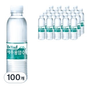 오리온 닥터유 제주 용암수 330ml (100개)_이미지