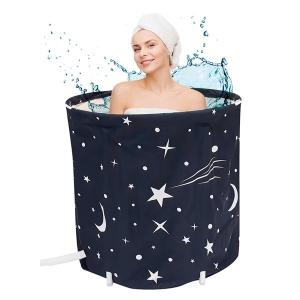 접이식 원통형 반신욕조