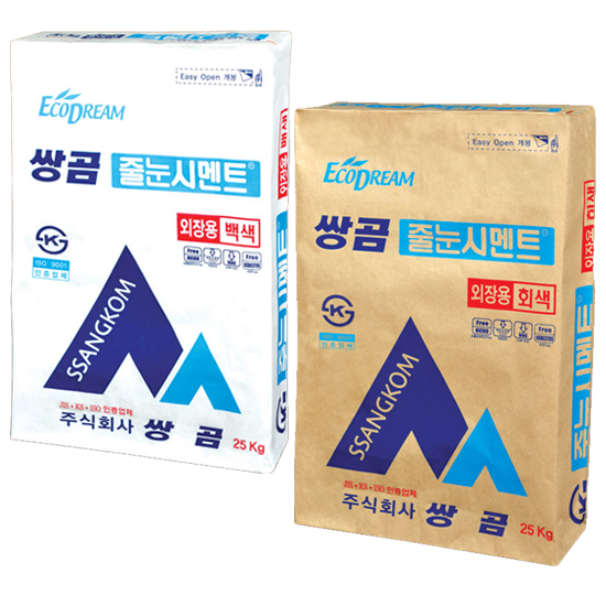쌍곰 줄눈시멘트 외장타일용 (25kg)_이미지