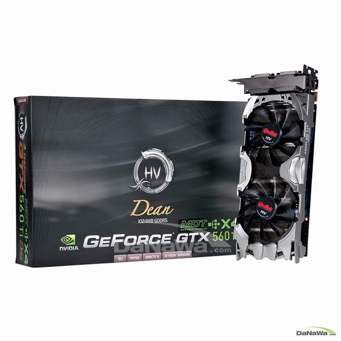 이엠텍 HV 지포스 GTX560 Ti Dean MDT X4 D5 1GB_이미지