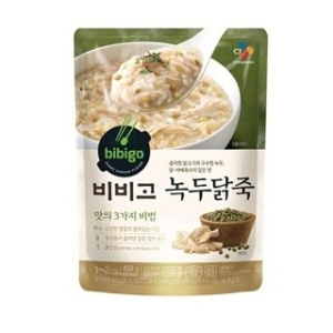 CJ제일제당 비비고 녹두닭죽 420g (3개)