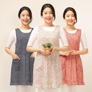 이솔홈 쉬폰앞치마 어린이집 유치원 여름 사계절 망사 앞치마_이미지
