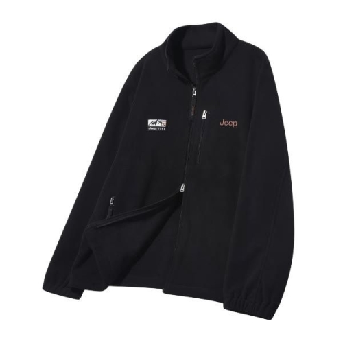 JEEP 2WAY 레트로 마운틴 1941 플리스 집업 JR5TZU191BK_이미지