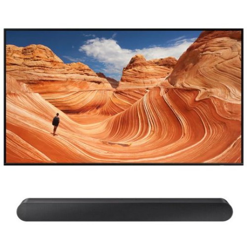 삼성전자 QLED KQ55QB65AFXKR (벽걸이+사운드바, HW-S50B)_이미지