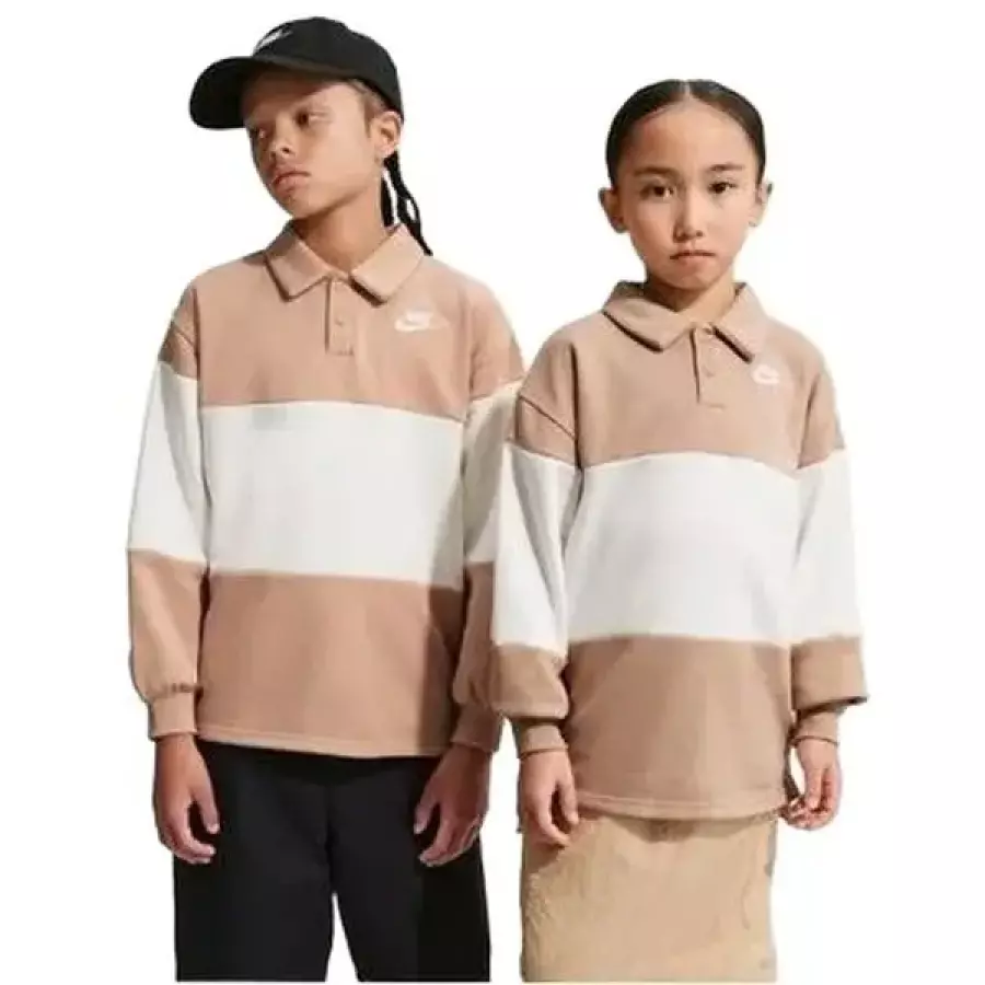 나이키 키즈 유아동티셔츠 클럽FT럭비폴로티셔츠 A261TS398P 140-170_이미지