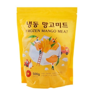 대정 냉동 망고 미트 500g 하프컷 베트남_이미지