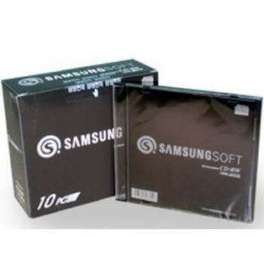 삼성소프트 CD-RW 700MB 12x 슬림 (10장)_이미지