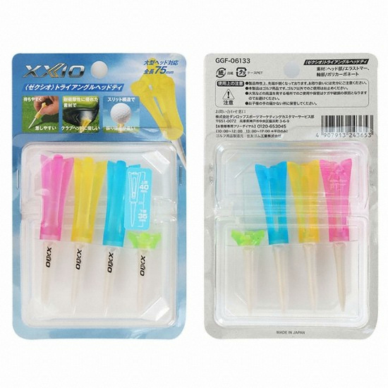 젝시오 트라이앵글 헤드티 세트 (40개)_이미지