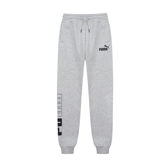 푸마 파워컬러블록 기모 조거팬츠 트레이닝 바지 676347-04