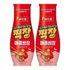 해찬들 찍장 매콤쌈장 300g (2개)_이미지