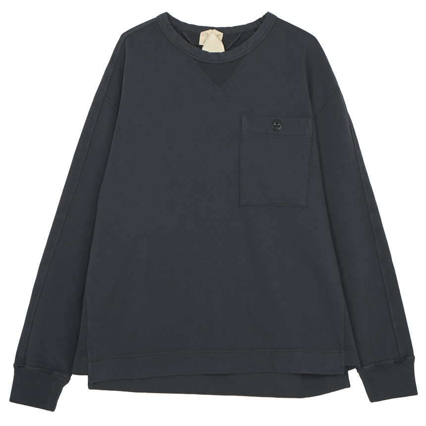 텐씨 남자 크루넥 긴팔 맨투맨 티셔츠 23CTCUF03085 A06018 968