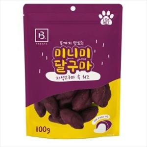 브리더랩 독 미니미 달구마 자색고구마 속 치즈 100g (5개)_이미지