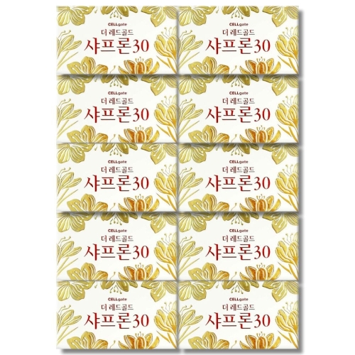 셀게이트 더 레드골드 샤프론 30 1.5g 28포 (10개)