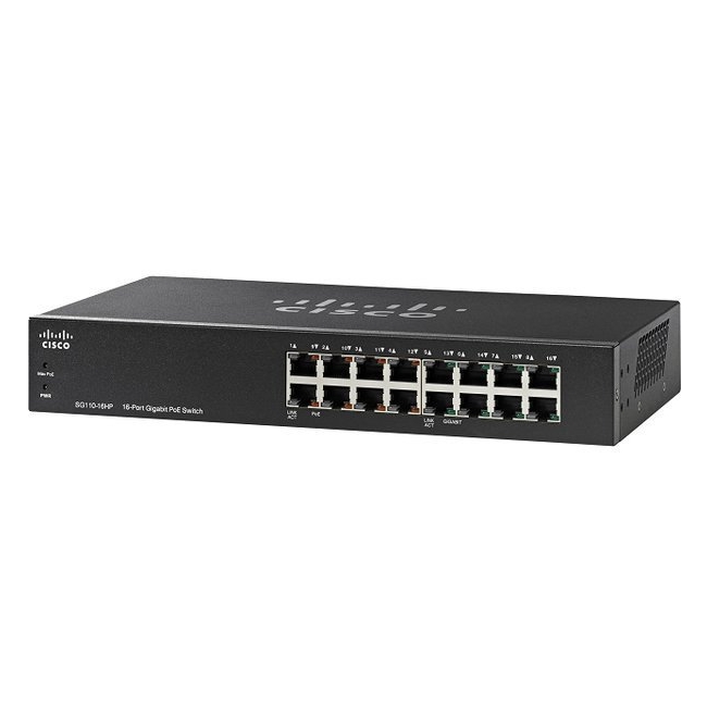 CISCO SG110-16HP-EU 스위치허브_이미지