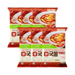 풀무원 쌀 국물 떡볶이 423.5g (6개)_이미지