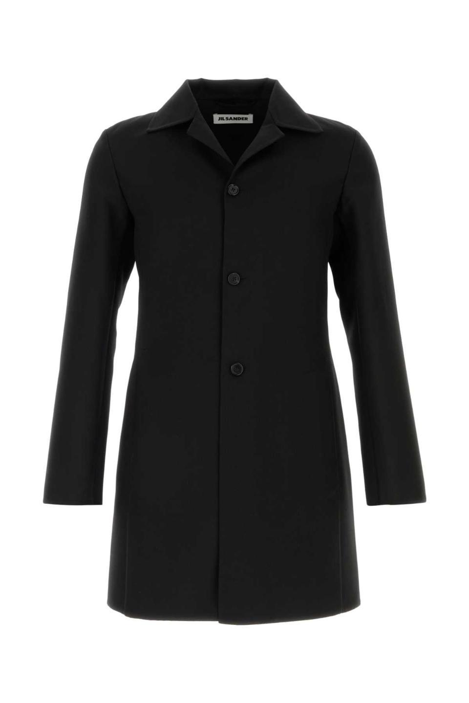 ������ Black wool blend coat J21AA0206J40326 001 BLACK 16JP1