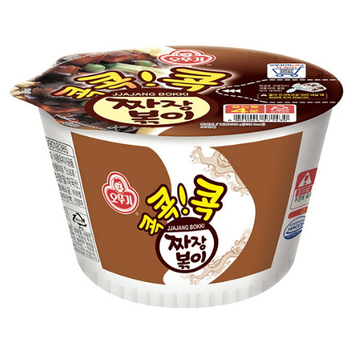 오뚜기 콕콕콕 짜장볶이 큰컵 120g (12개)_이미지