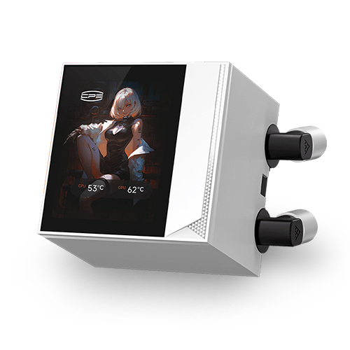 PCCOOLER CPS DC360 PRO ARGB DISPLAY (화이트)_이미지