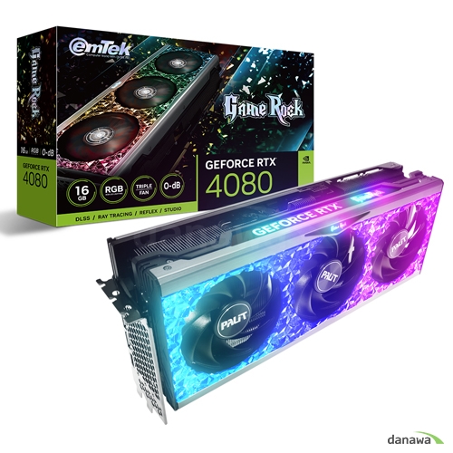 이엠텍 지포스 RTX 4080 GAMEROCK D6X 16GB