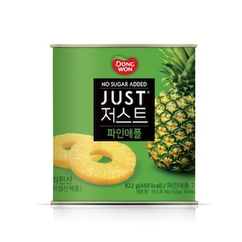 동원F&B 저스트 노슈가 <b>파인애플</b> 822g