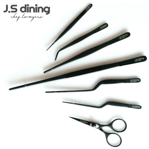 제이에스다이닝 조리용 요리핀셋 요리용 트위저 주방 집게 핀셋 젓가락 플레이팅 고기 파스타 2-5 17cm 오프셋 레인보우 각인신청 1개이미지입니다. 누르면 해당 게시물로 새창이동합니다.