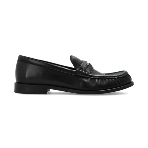 버버리 카뎃 개더드 슬립온 로퍼 8118752A1189 BLACK T