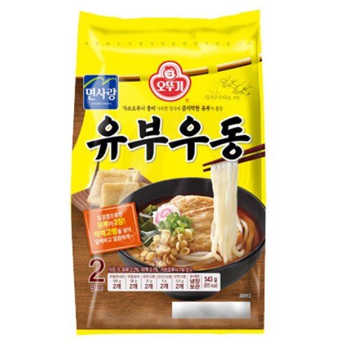 오뚜기 유부우동 543g (2개)