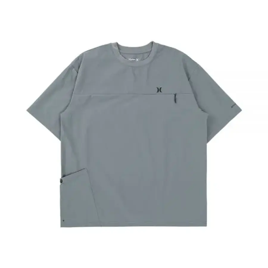 헐리 맨즈 PHANTOM 우븐 아이콘 오버사이즈 쇼트 슬리브 티셔츠 MUSS261036-WHT -화이트 1144052