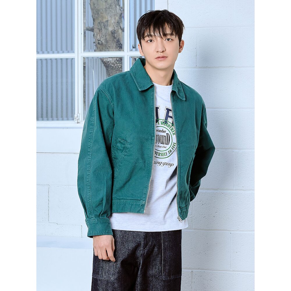 삼성물산 에잇세컨즈 가먼트다잉 블루종 재킷 264239CYFM