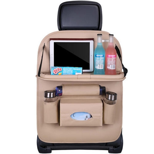 제이에이치코리아 벤오토 차량용 뒷좌석 수납함 테이블형 킥매트