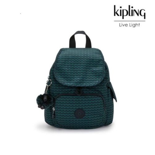키플링 미니백팩 시티팩미니 다크 로비 타일 KPCBA26 DLTL KPCBA26-DLTLJSS
