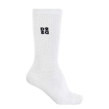 디스퀘어드2 로고 자수 골지 양말 DFV143310ISA011 T