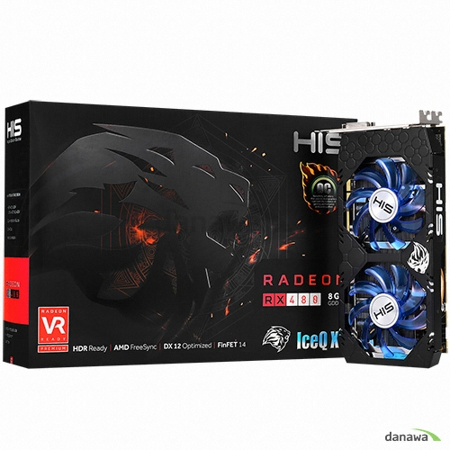 라데온 RX 480 IceQ X2 OC D5 8GB