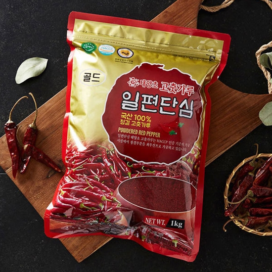 남도미향 고추마을 일편단심 국내산 태양초 고춧가루 골드 1kg