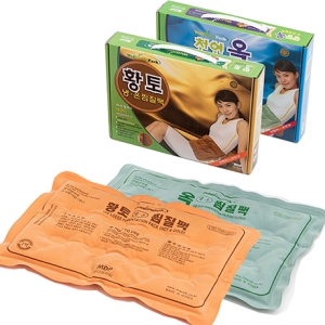 엠디프라임 웰빙 천연옥 냉온 찜질팩+황토 냉온 찜질팩