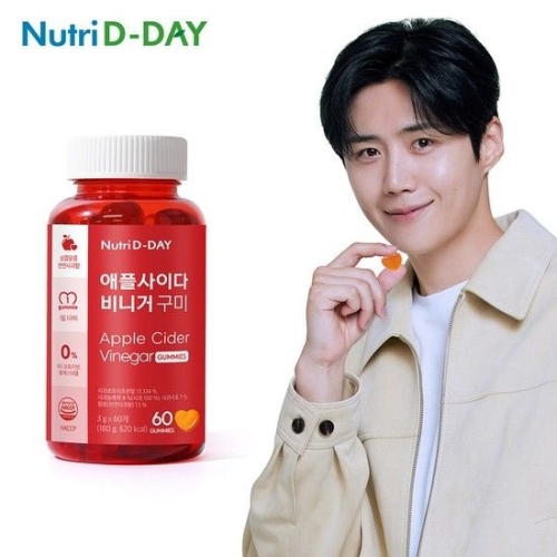 뉴트리디데이 애플사이다비니거 구미 60정