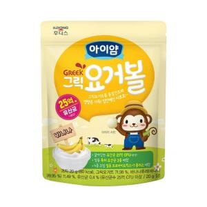 아이얌 그릭 요거볼 바나나 20g (20개)_이미지