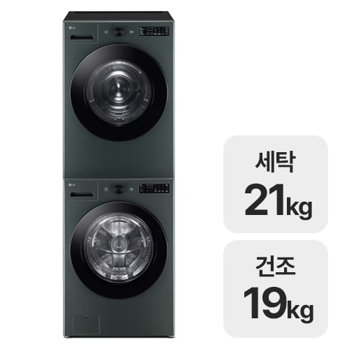 LG전자 트롬 오브제컬렉션 FG21GN + RG19GN_이미지