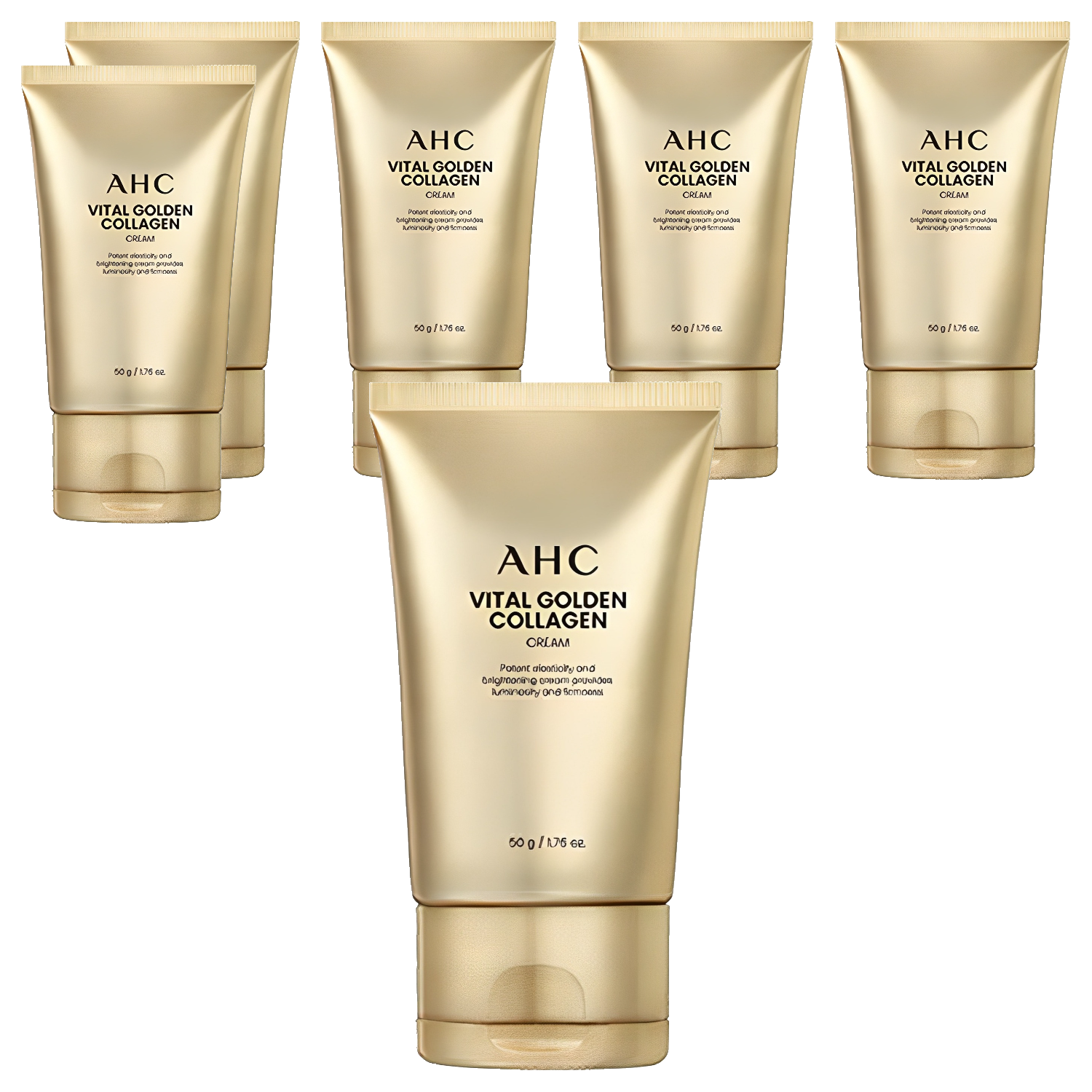 카버코리아 AHC 바이탈 골든 콜라겐 크림 50ml (튜브형) (6개)