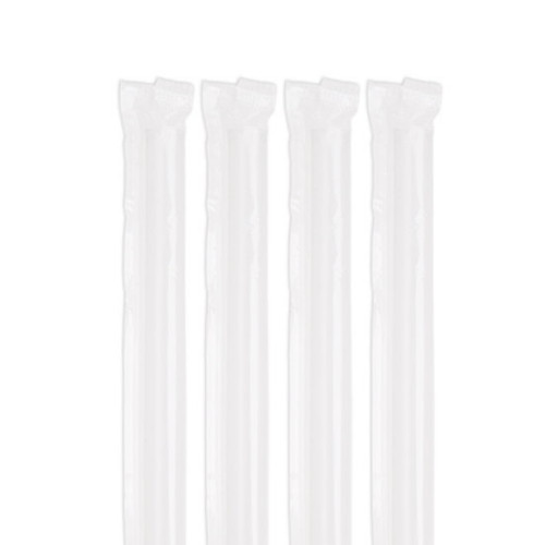 [불명] 버블티 빨대 투명 21cm (2,800개)_이미지