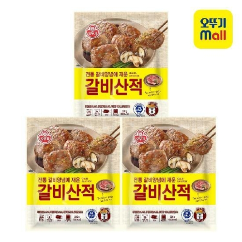 오뚜기 갈비산적 300g이미지입니다. 누르면 해당 게시물로 새창이동합니다.