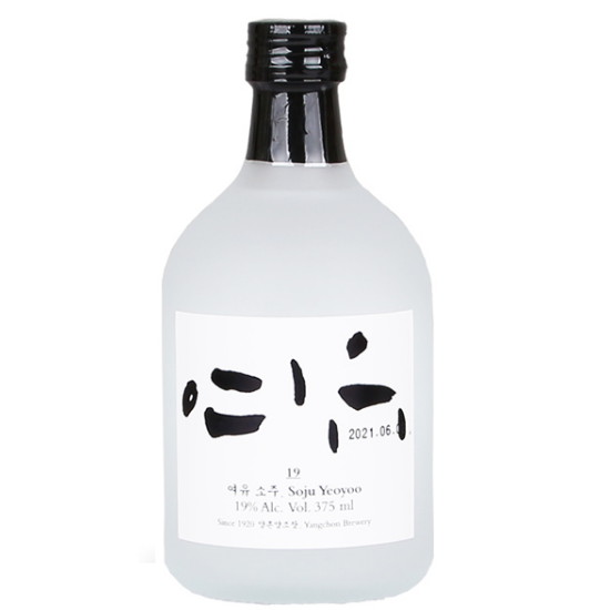 양촌양조 여유 소주 375ml (19도) (1개)
