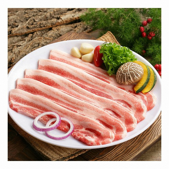 도감푸드 듀록 흑돼지 오겹살 500g (1개)_이미지