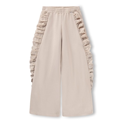 몰로 MOLO 38세 아리아나 앙글레즈 러플 와이드 팬츠 AKIS9PT037_이미지