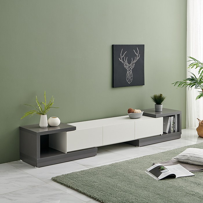 카라 익스텐션 거실장 1600