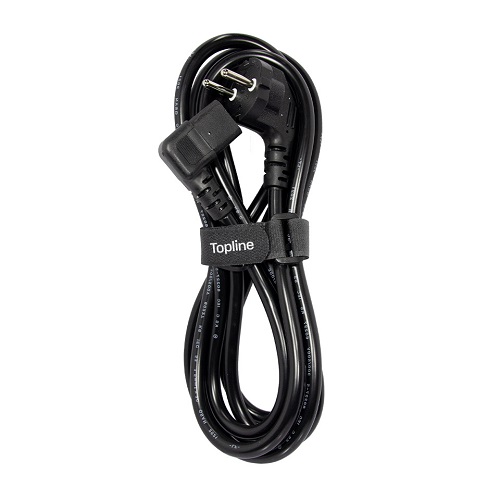 탑라인에이치디 솔탑 국산 AC 코드 고용량 꺾임 파워케이블 (SOLTOP-055, 3m)_이미지